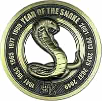 【廃盤】SNAKES,THE QONOS vs SNAKES Amazon.com: Chinese New Year Commerative Coin (Snake