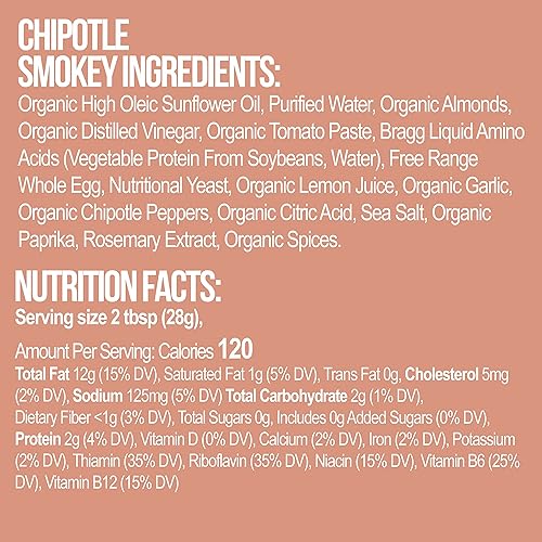 Miniatura 3 de Salsa sin azúcar apta para keto y paleo salsas y untas saladas de almami salsa de condimento y inmersión Umami a base de almendras natural y baja en