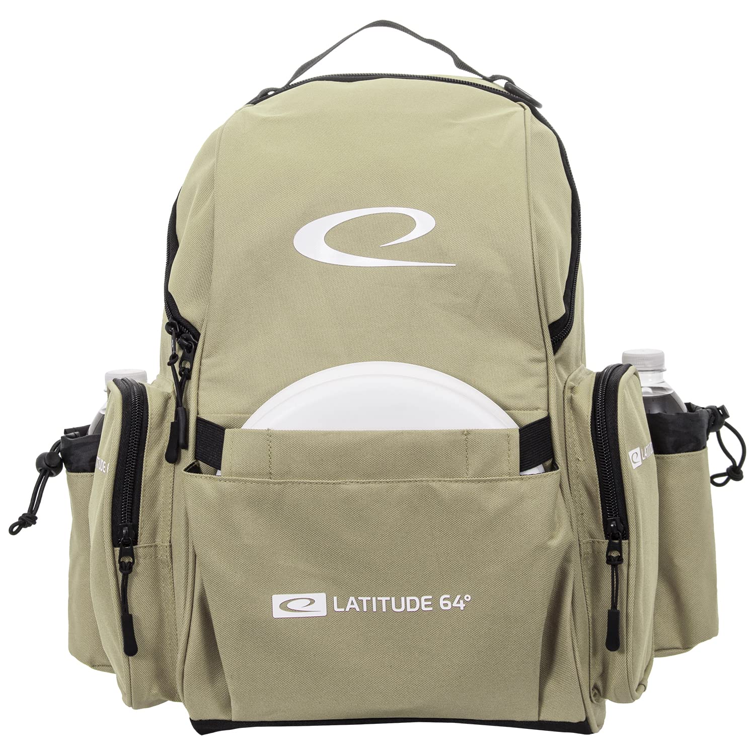 Latitude 64 Swift Disc Golf Backpack | Frisbee Disc Golf Bag with 15+ Disc Capacity | Beginner Disc Golf Backpack