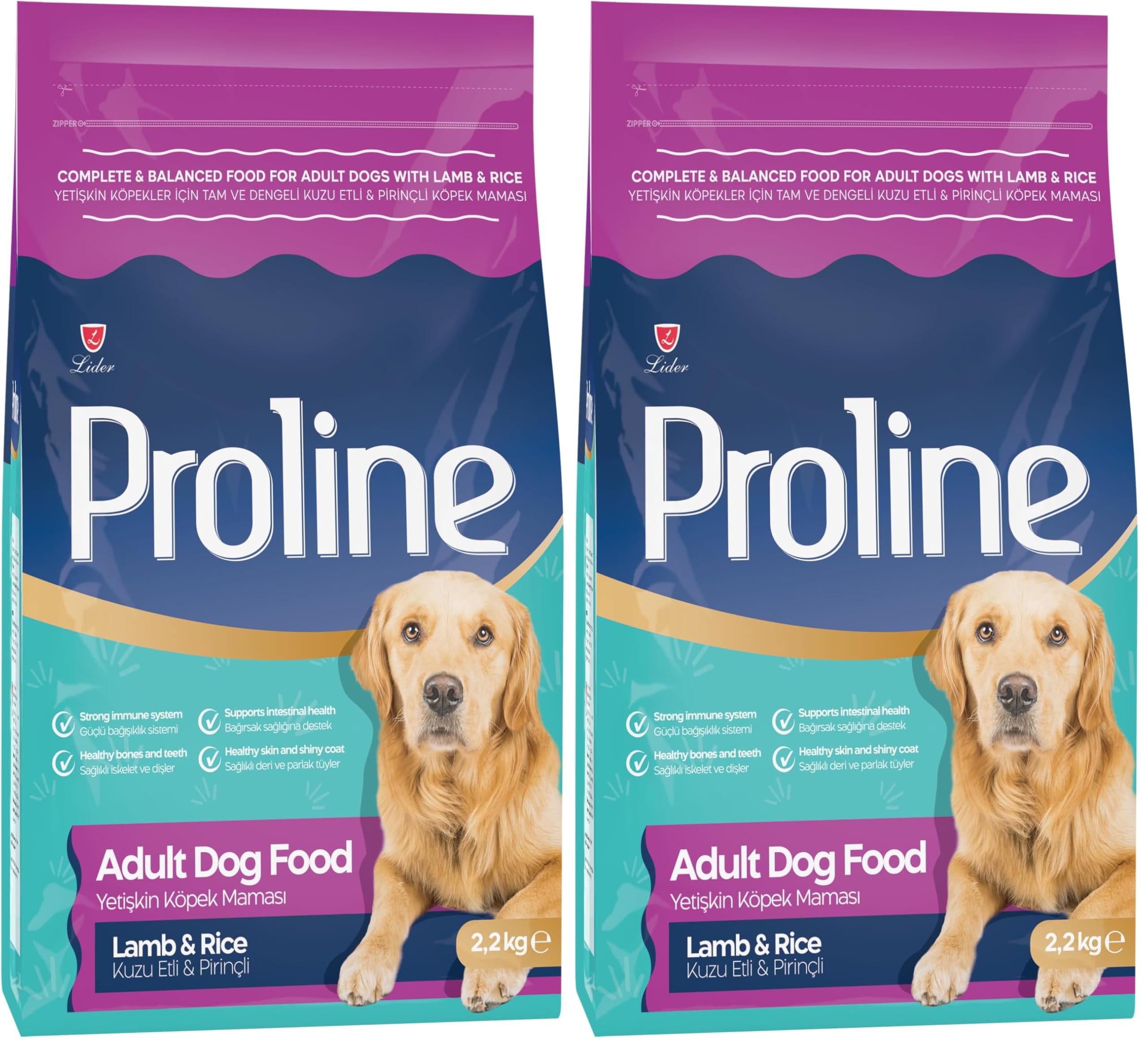 Proline Kuzu Etli Yavru Köpek Maması 2.2 KG (2 paketi)
