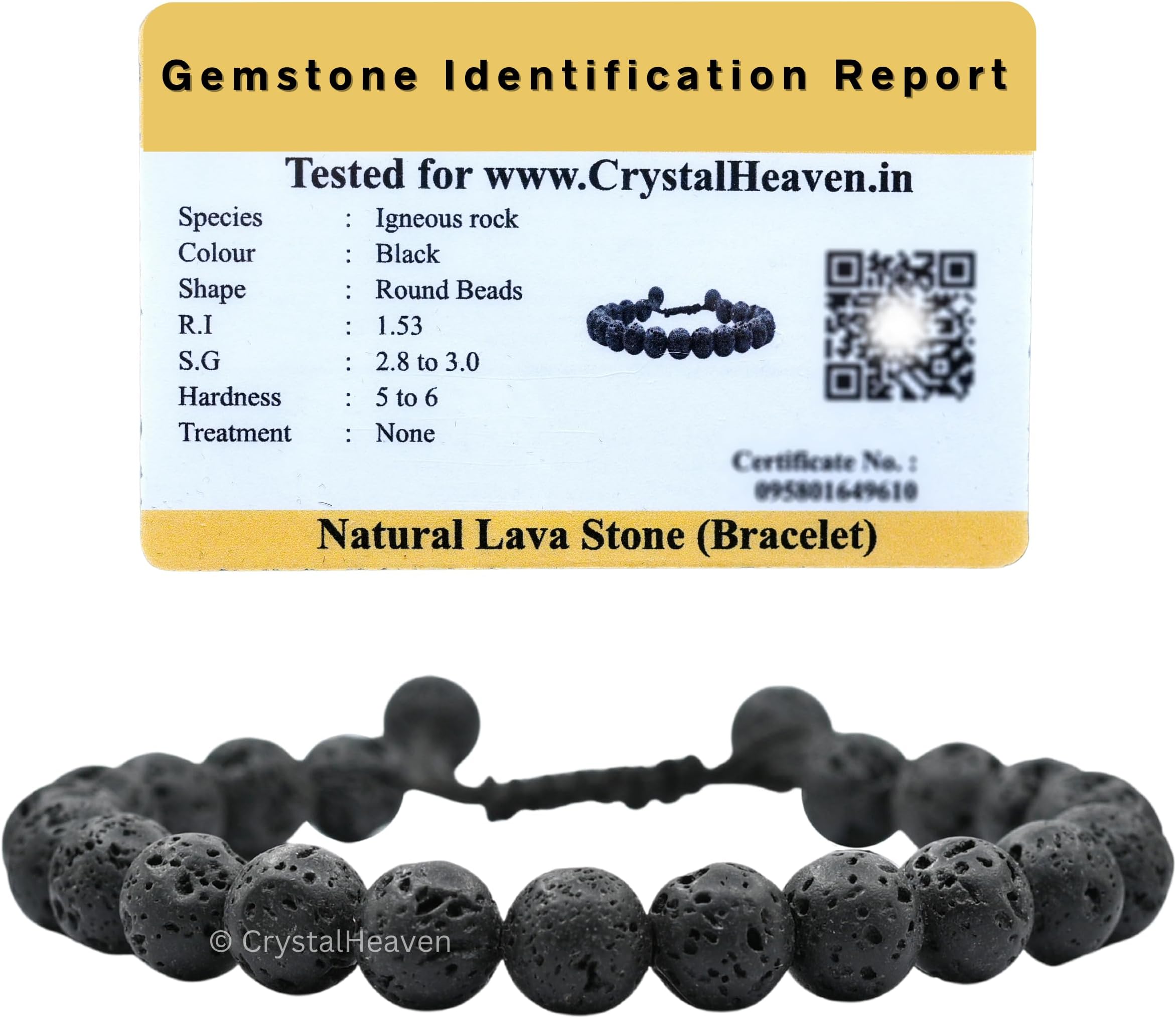 Natural Healing Crystal Bracelet for Women Men - AAA Grade Original Healing Gemstone Adjustable Bracelet for Yoga Reiki Meditation Feng Shui
