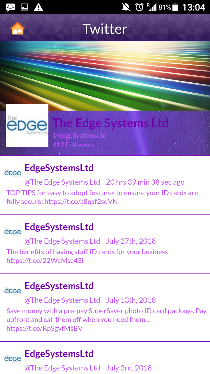 Staff ID Card App App on the Amazon Appstore