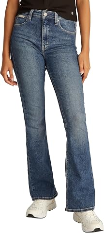 Calvin Klein SKINNY BOOTCUT Kot Pantolon Kadın