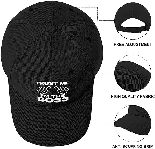 Miniatura 4 de Trust Me I'm The Boss - Gorras de béisbol unisex de ocio para camionero y papá