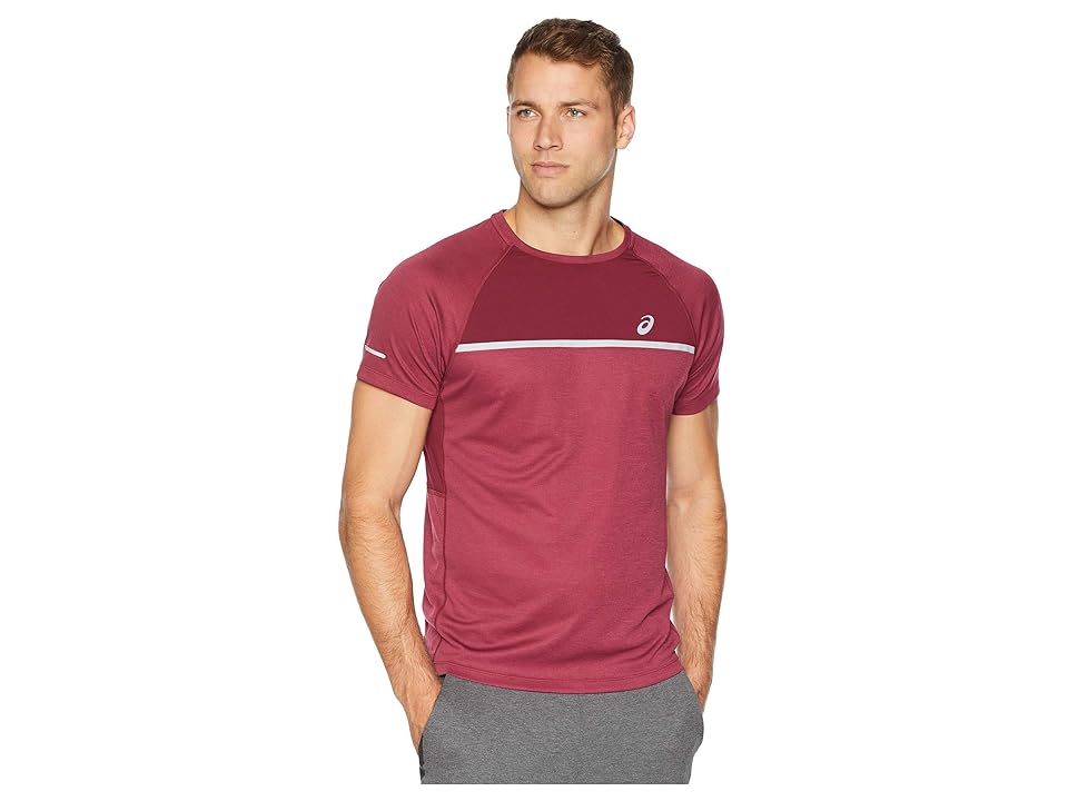 

ASICS Short Sleeve Top (Cordvan) Men's Short Sleeve Pullover
