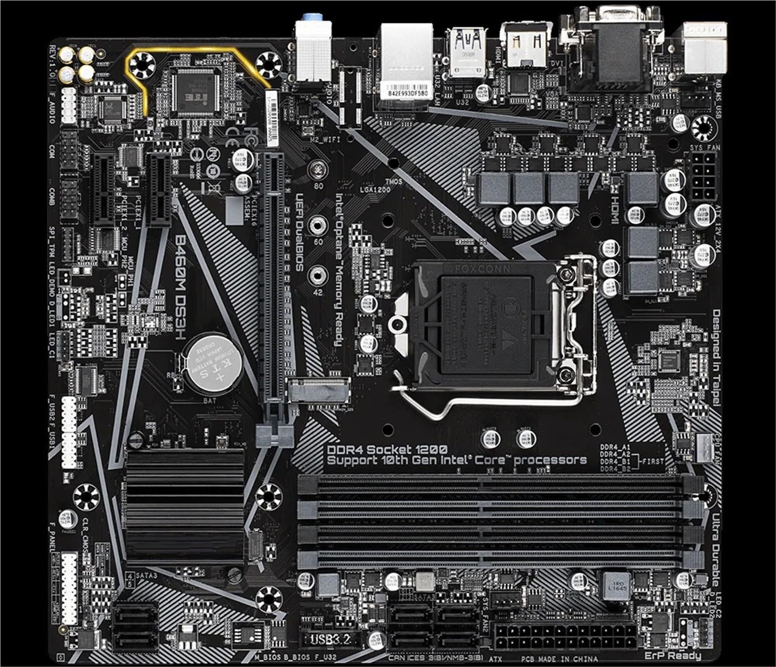 Cartes mères Fit for Gigabyte B460M DS3H