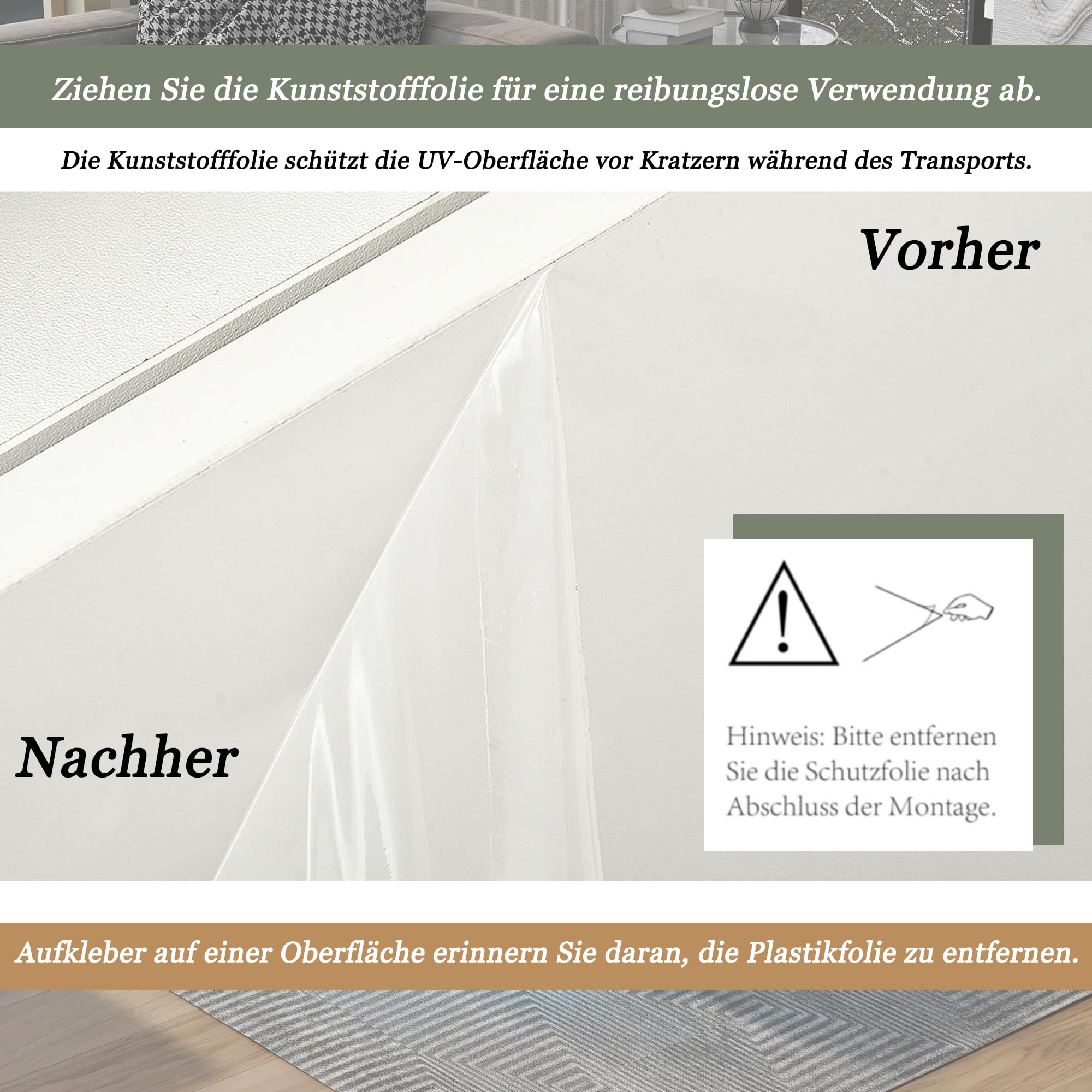 Merax Couchtisch Wohnzimmertisch Weiß Hochglanz, quadratischer Sofatisch mit LED Beleuchtung, Moderner Kaffeetisch Coffee Table für Wohnzimmer Büro Empfang, Bluetooth-Steuerung, 70x70x36cm