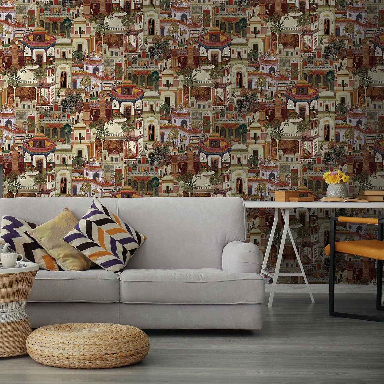 Animal City Wallpaper Multi Holden 13511