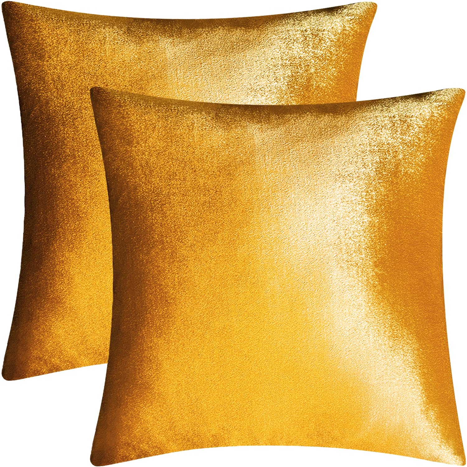 2 Pack 22x22 Pillow Cover Velvet Pillow Covers, Square Throw Pillow Covers for Living Room Decorations Throw Pillow Case, Throw Pillow Cover Cushion