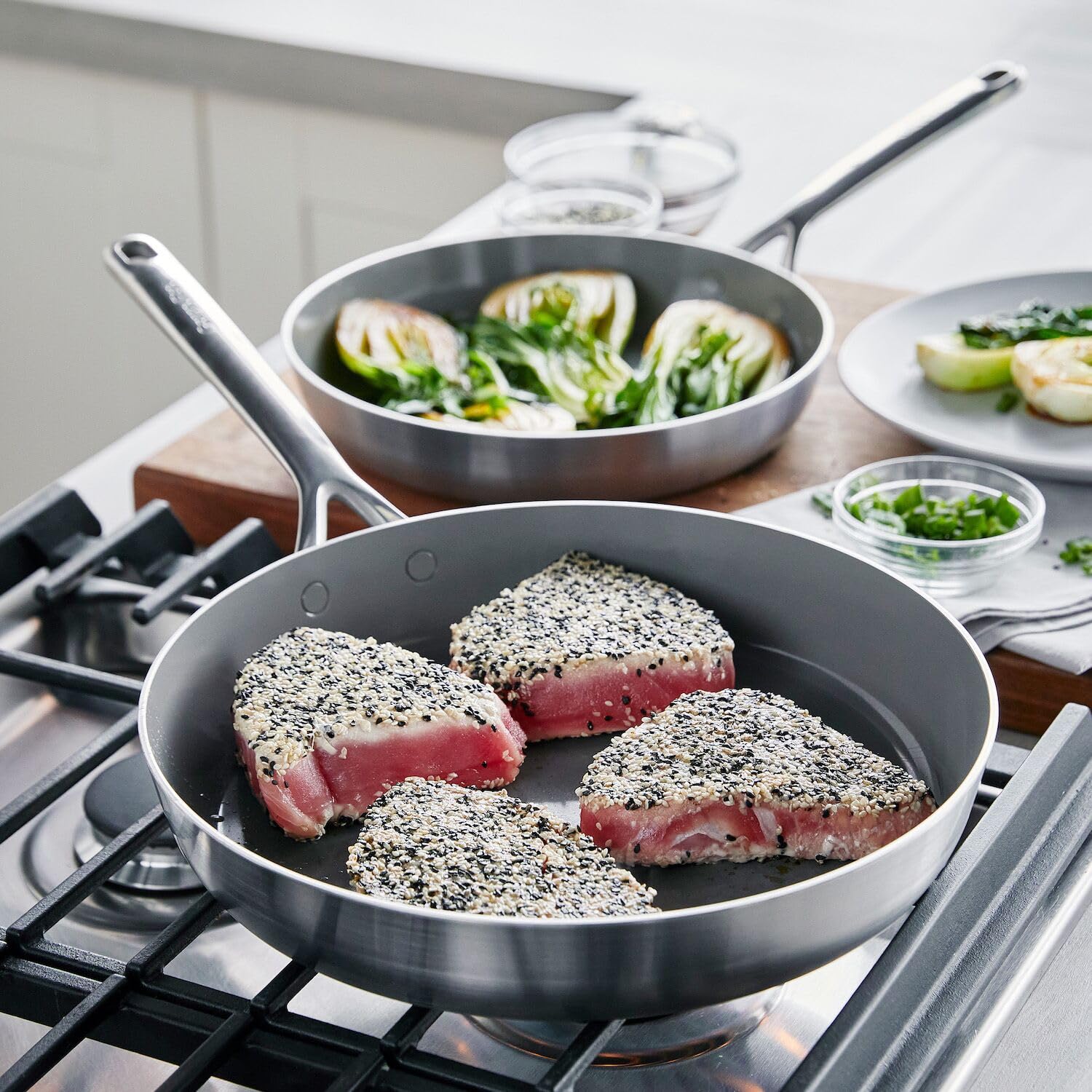 GreenPan GP5 Stainless Steel 5-Ply Healthy Ceramic Nonstick 13