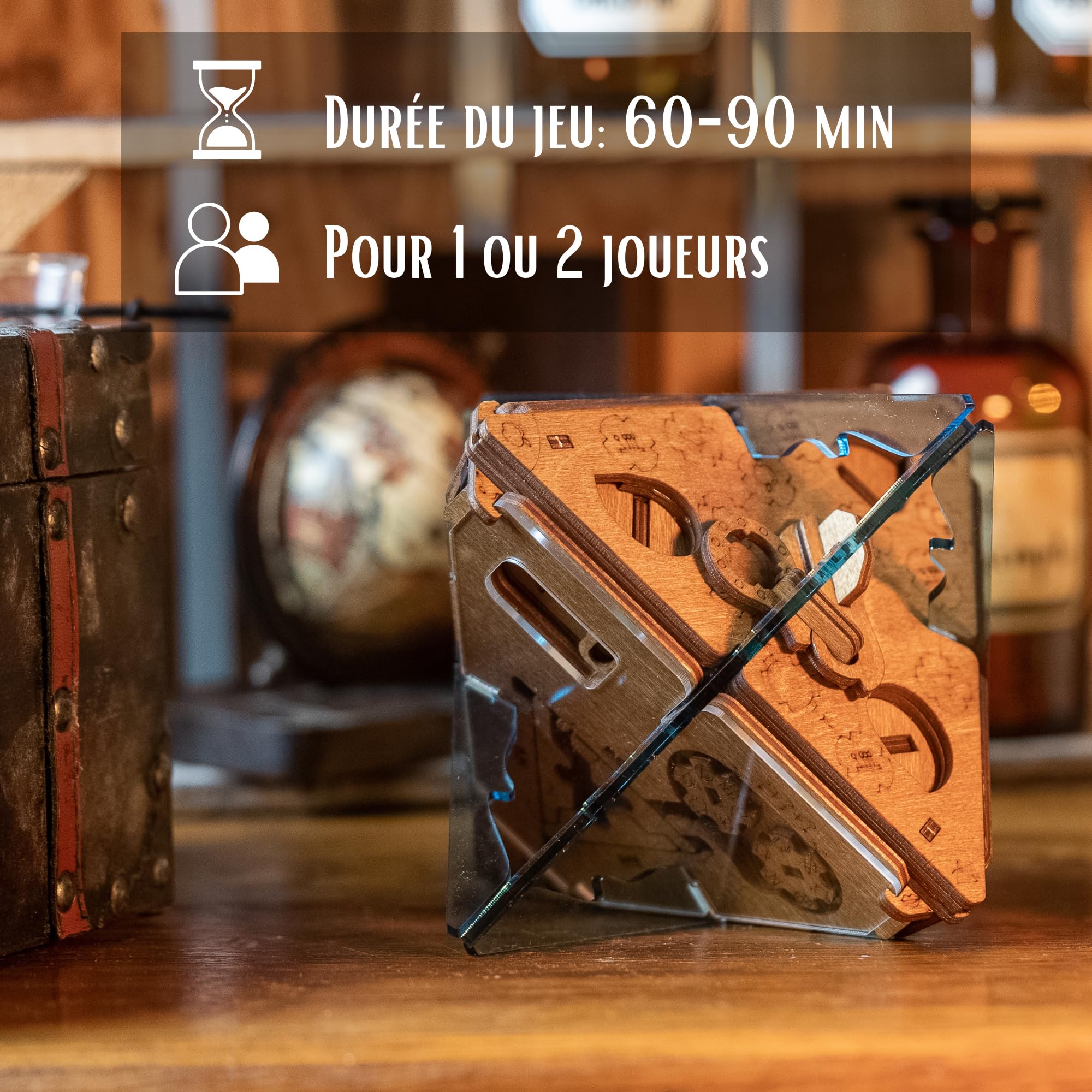 Puzzle Potato - Anti-gravité - Puzzle Escape Room Jeu - Boîte à Puzzles - Puzzle 3D - Casse-tête mécanique en boîte - Jeu de réflexion pour Adultes
