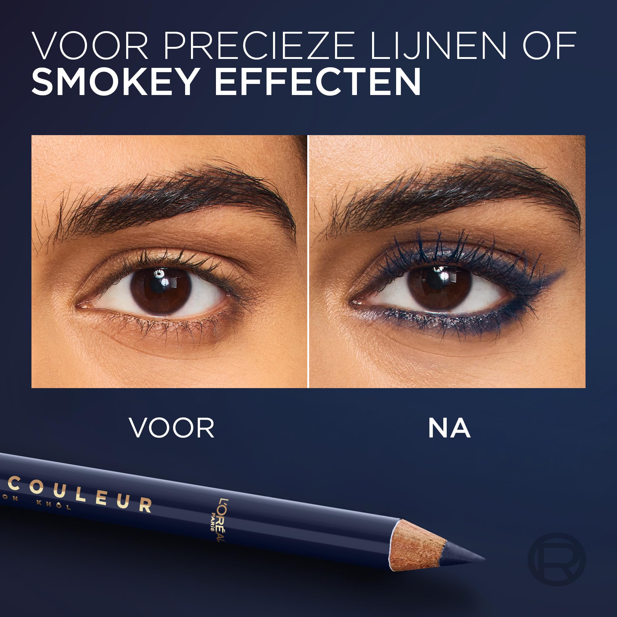 L'Oreal Cosmetics Haute Couleur Göz Kalemi - 130 Blue Suede (2 paketi)