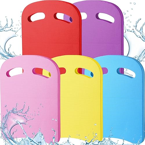 Sosation 5 Pcs Swimming Kickboard Kids Swimming Training Kickboard Pool Aid Float Equipment for Kids Swim Beginner Exercise Accessories