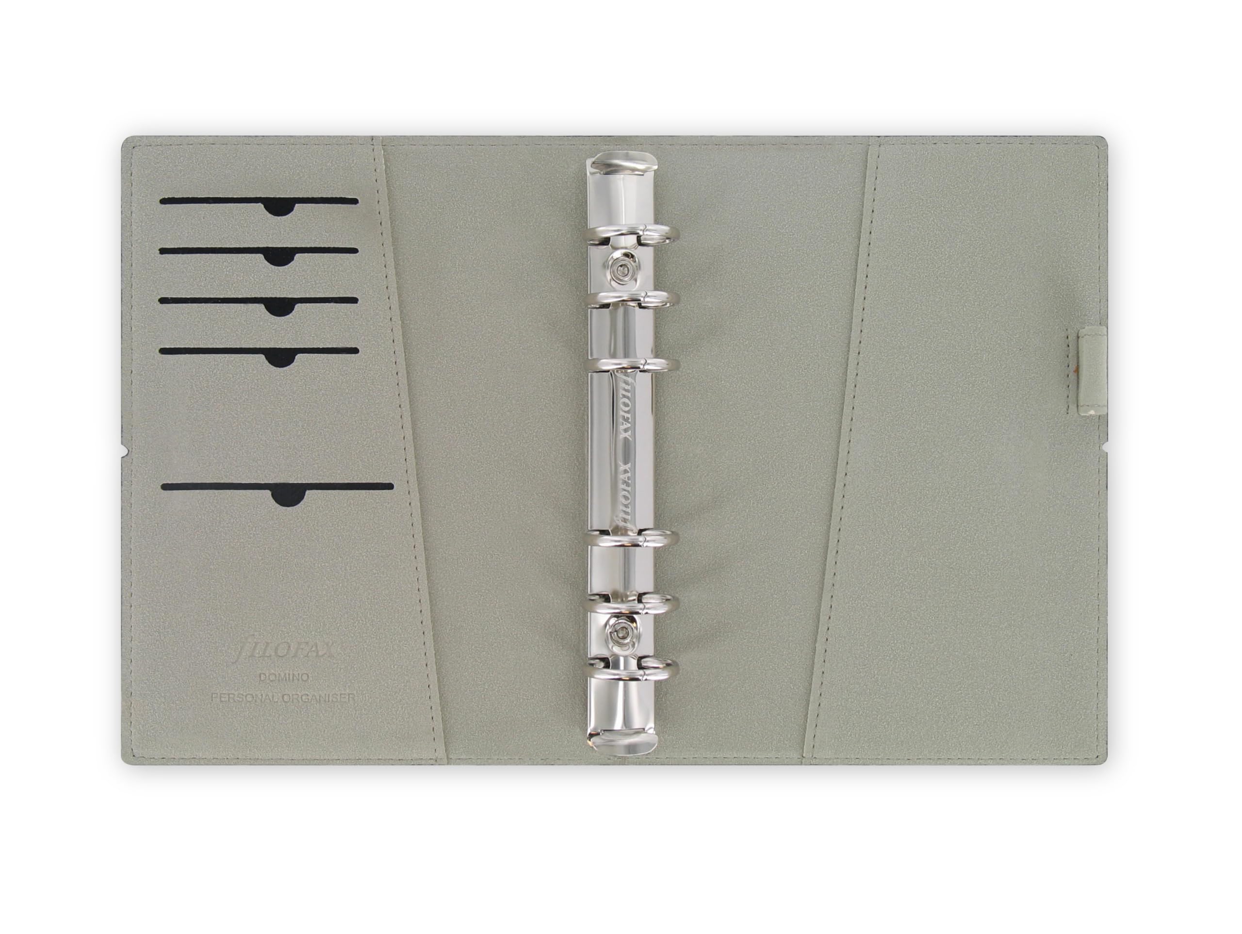 Filofax Domino Personal Organiser - Black - Image 2