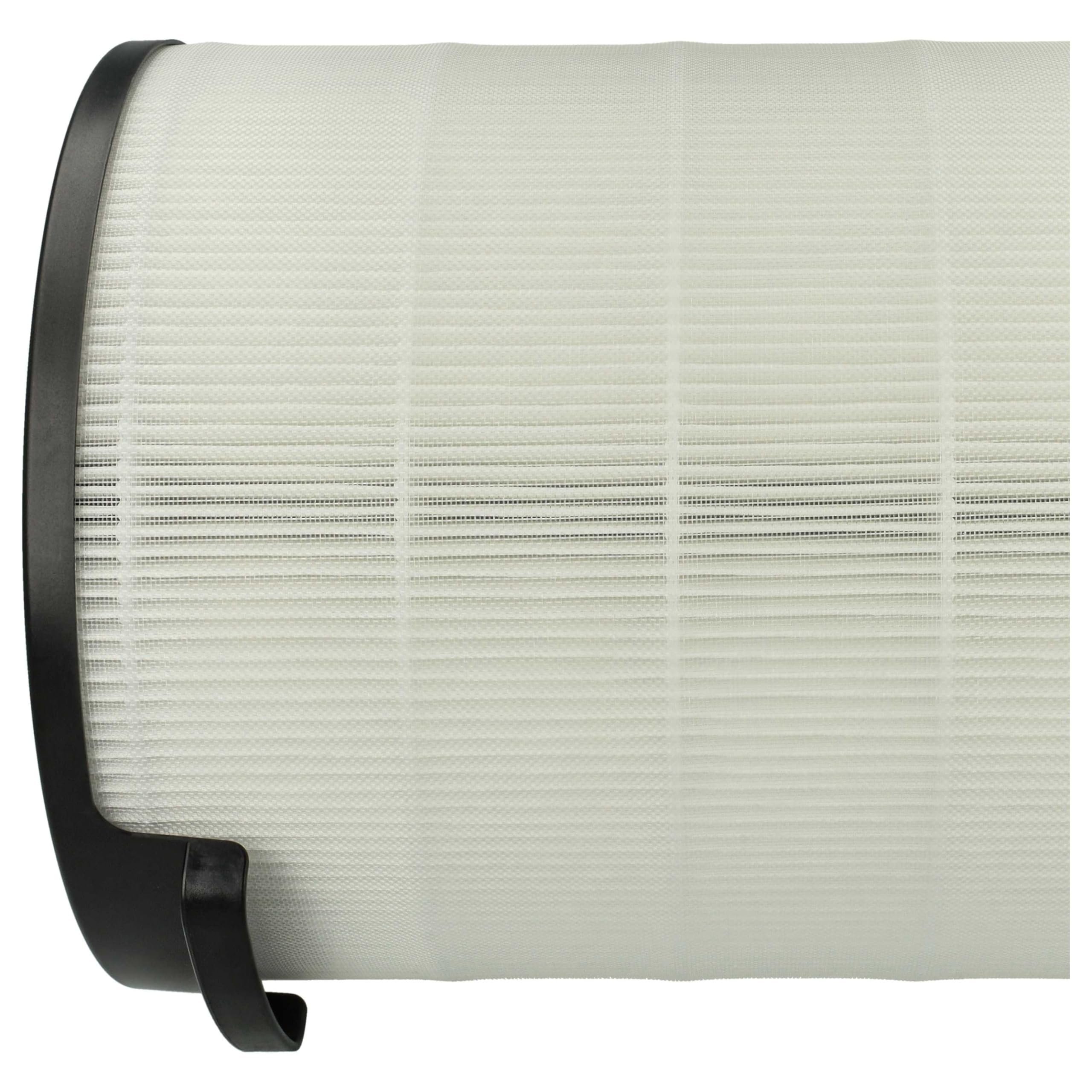vhbw 4 x filtr z węglem aktywnym zastępuje Philips FYM860/30, 883486030771 oczyszczacz powietrza - Filtr powietrza HEPA 13 czarny/biały