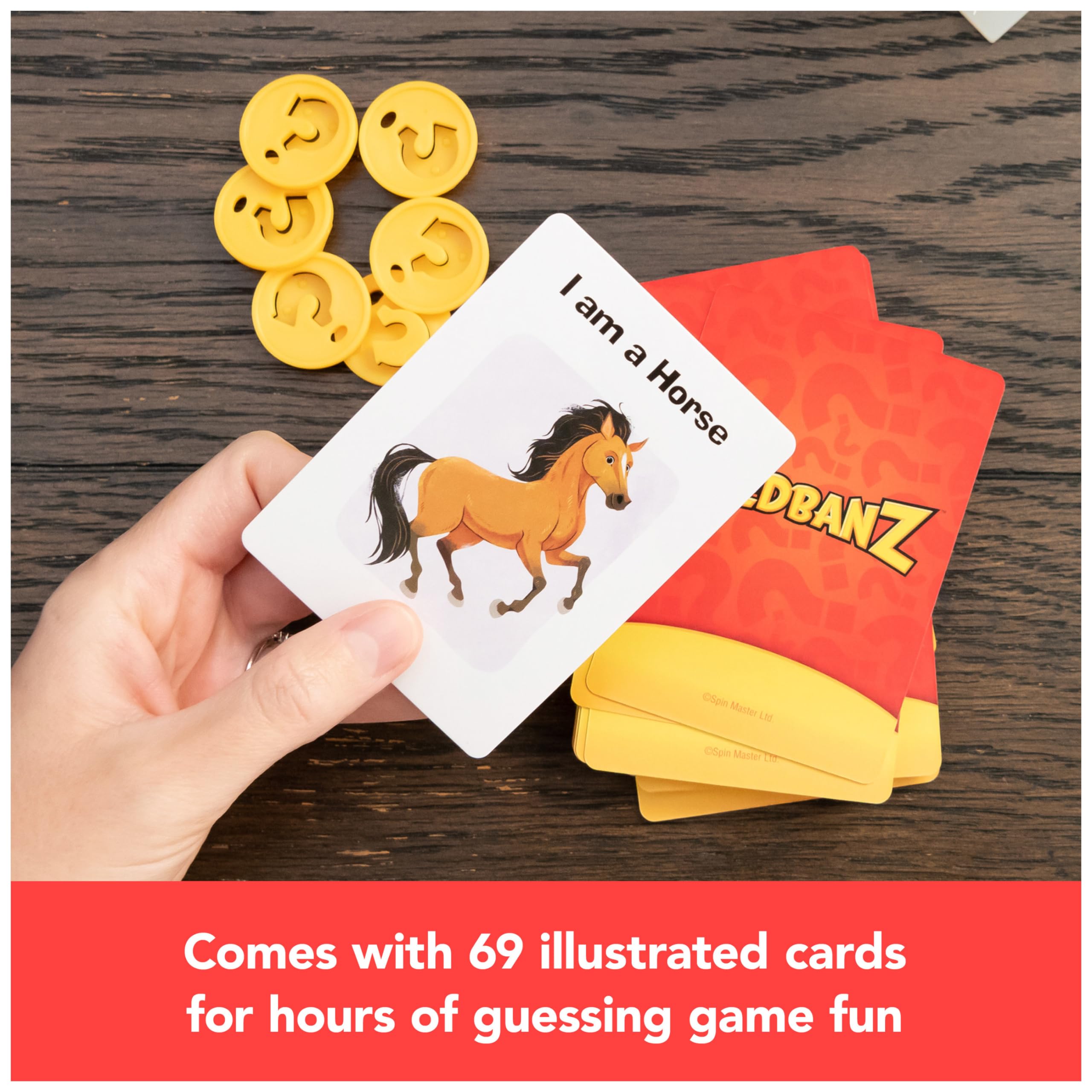 Spin Master Games Kids Game Hedbanz Core Refresh EFR
