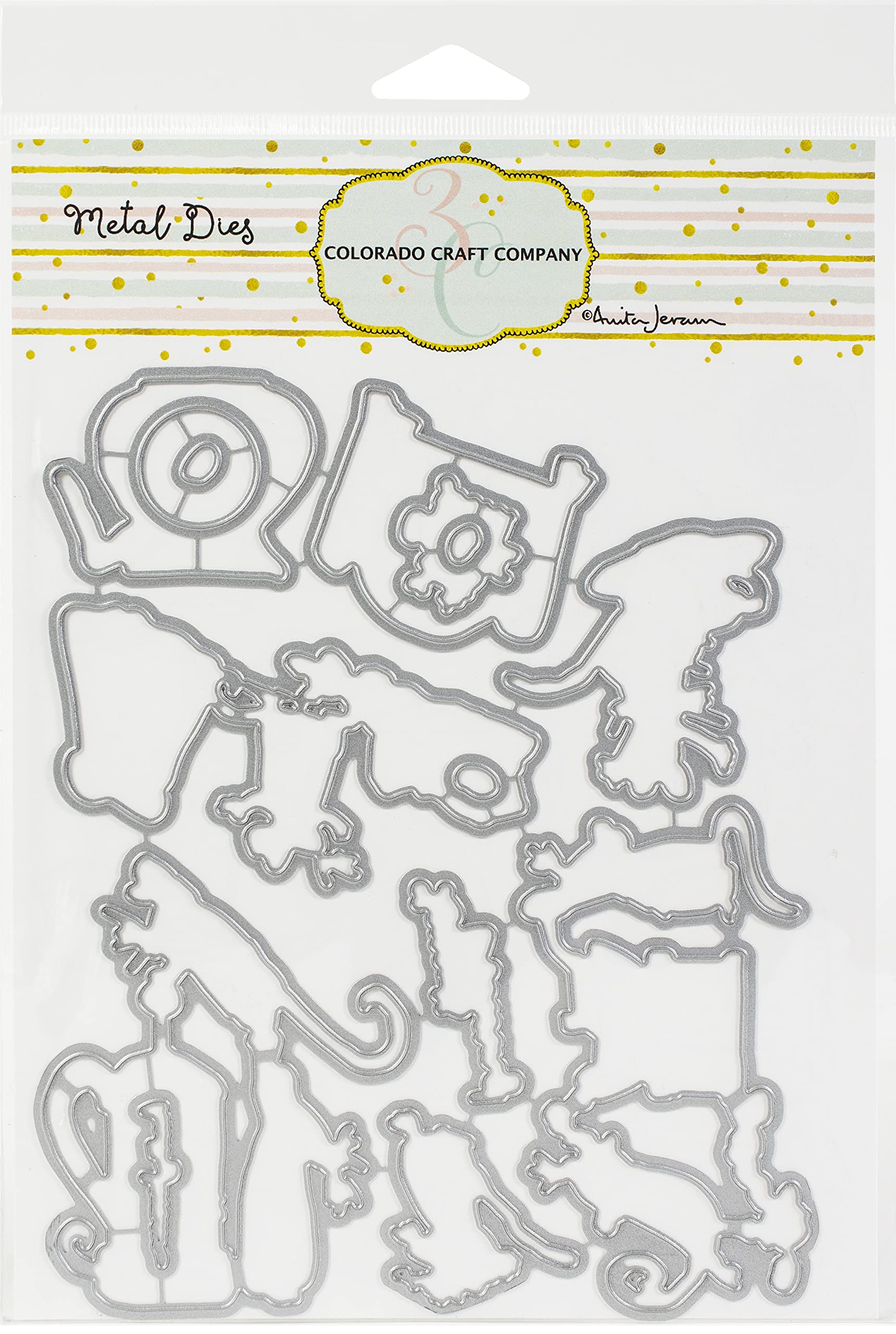 Colorado Craft Company Colorado Metal Dies HSE, Coffee House-by Anita Jeram