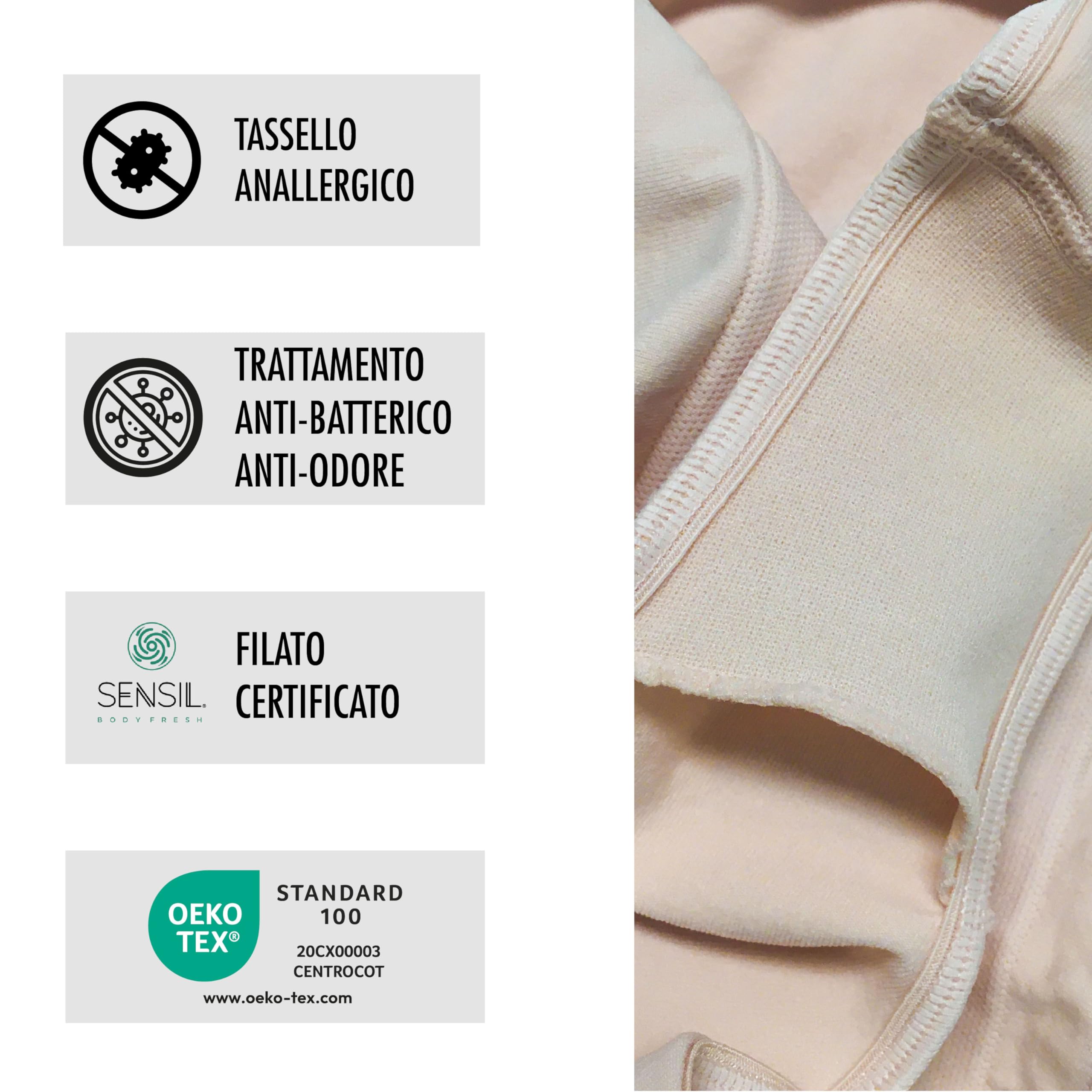 Risalti Mutande Donna Classiche Microfibra 3 pz - Intimo Donna, Slip Donna Senza Cuciture, più Morbide delle Mutande Donna Cotone, Women Underwear- Made in Italy