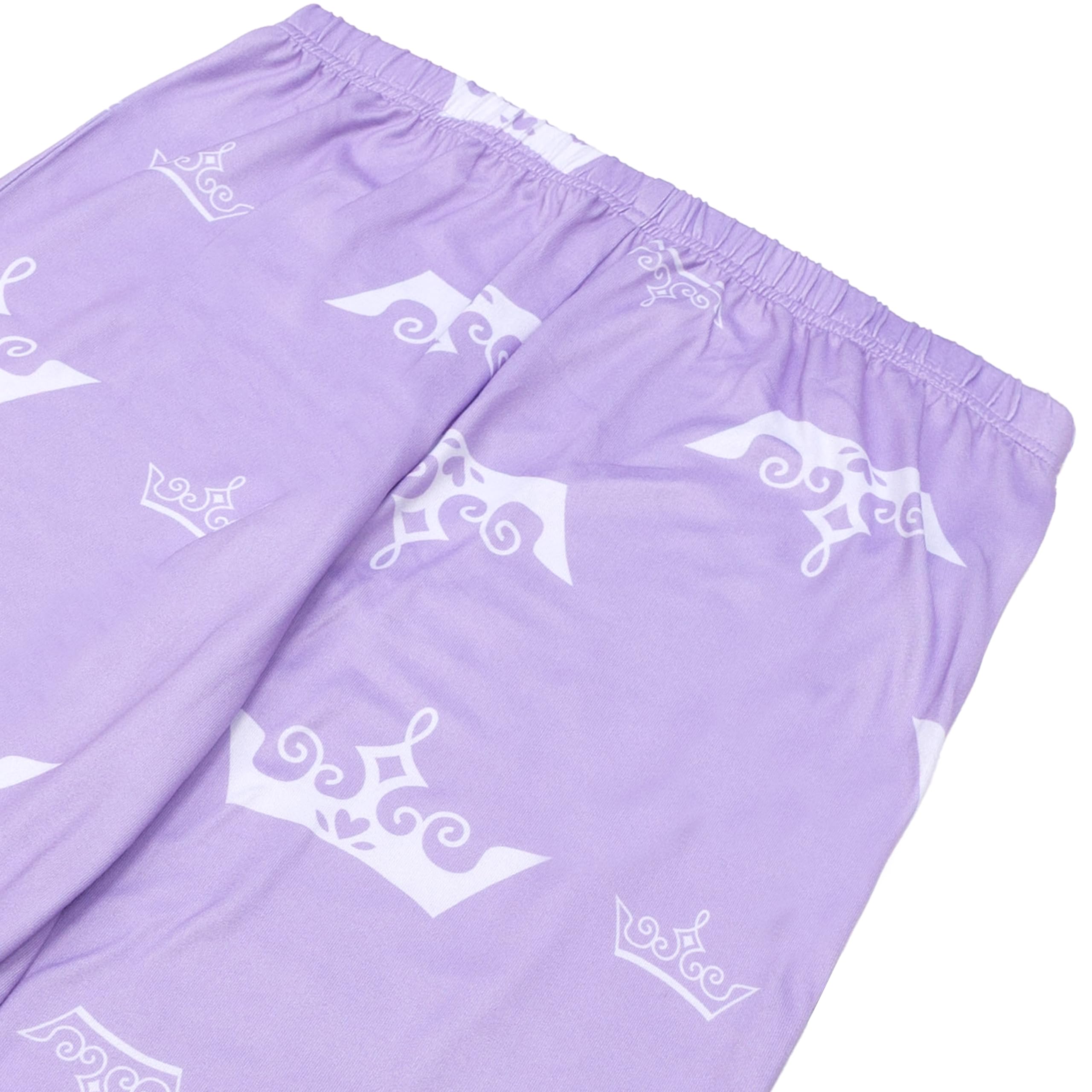 Disney 2-Piece Loose-Fit Set, Princess Pajamas, Soft & Cute for Kids Set di Pigiama Bambine e Ragazze (Pacco da 2)