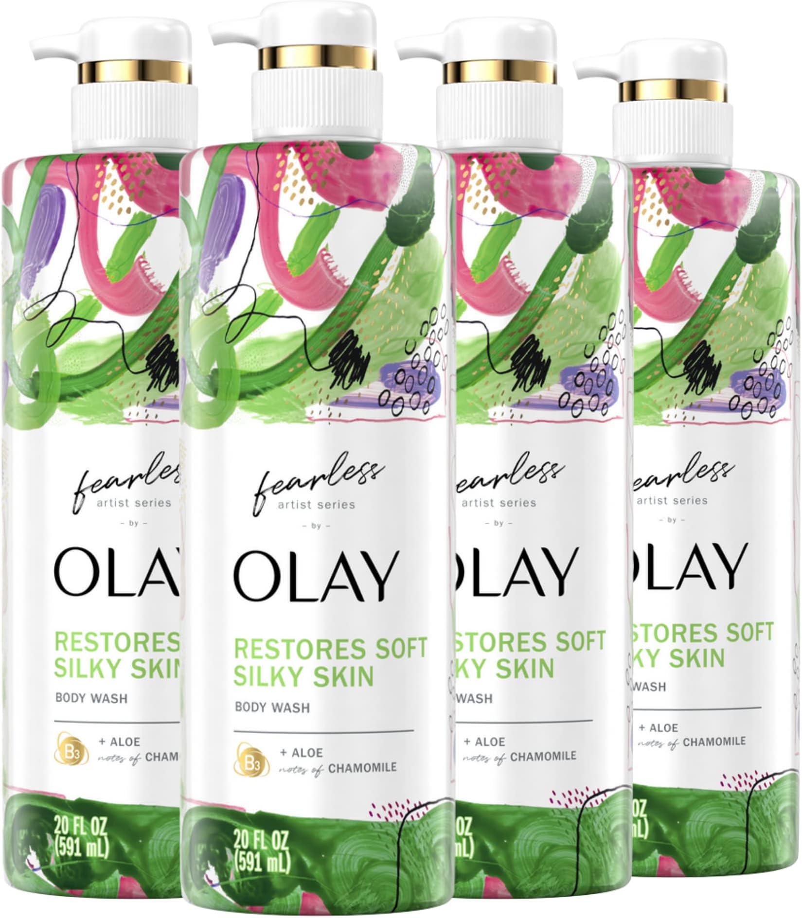 Olay Body Wash Women, Age Defying with Niacinamide 20 fl