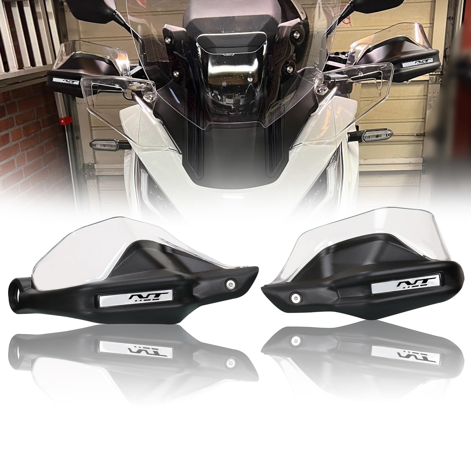 Amazon.co.jp: 専用ハンドガードオートバイ に適合するNT1100