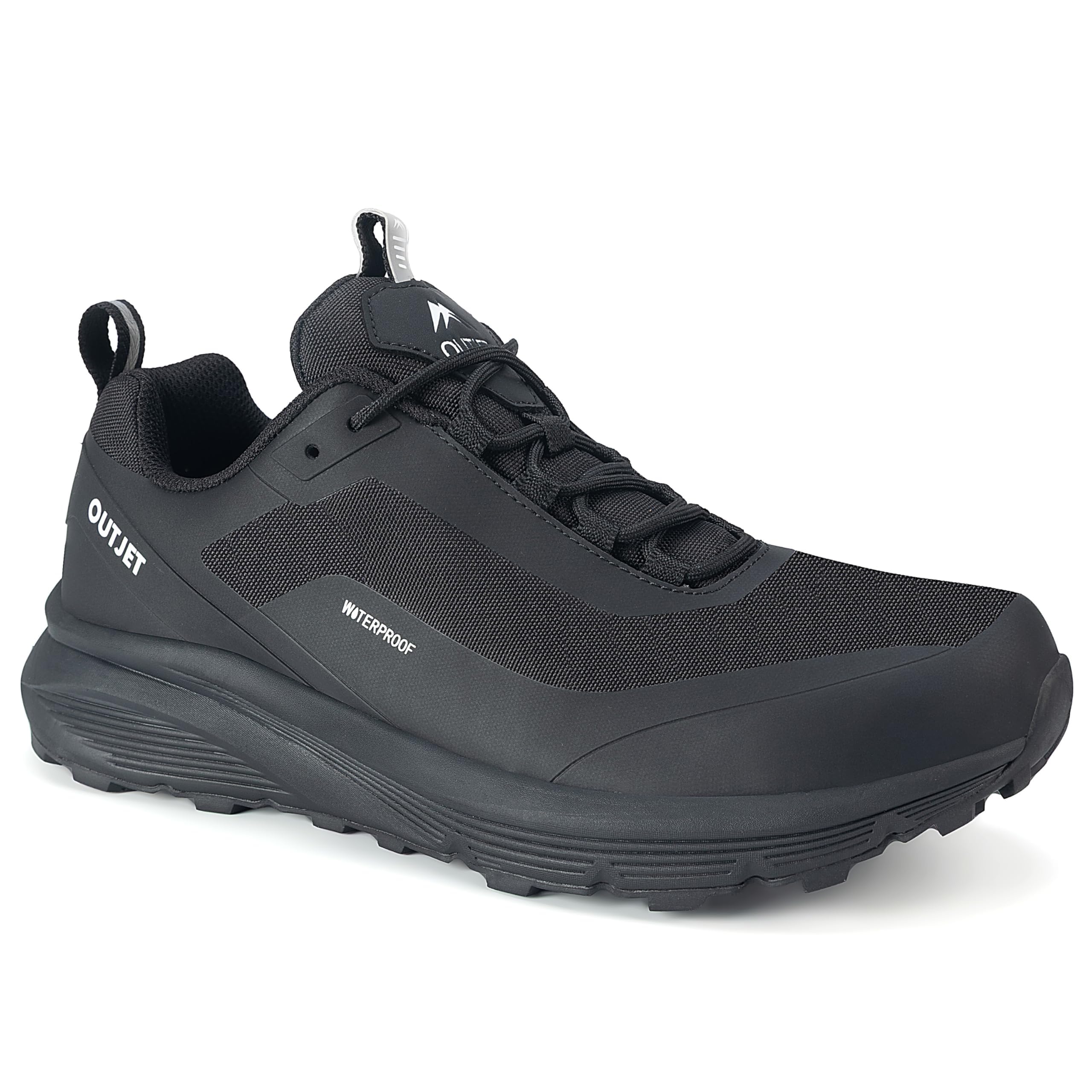 Men's Waterproof Hiking Shoes Lightweight Breathable Anti Slip Outdoor Shoes