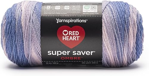 Miniatura 14 de Red Heart Super Saver - Ovillo de lana, diseño de rayas neón Raya - Loro,Pooling - Haute,Rosa Hot,Pooling - Berry,Piscina - Stillwater,Estampado