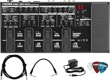 Amazon.com: Boss ME-90 Guitar Multiple Effects Bundle with Gearlux