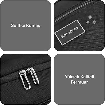 SAMSONITE NU4-09-005 15.6 Chiron Notebook Sırt Çantası Siyah