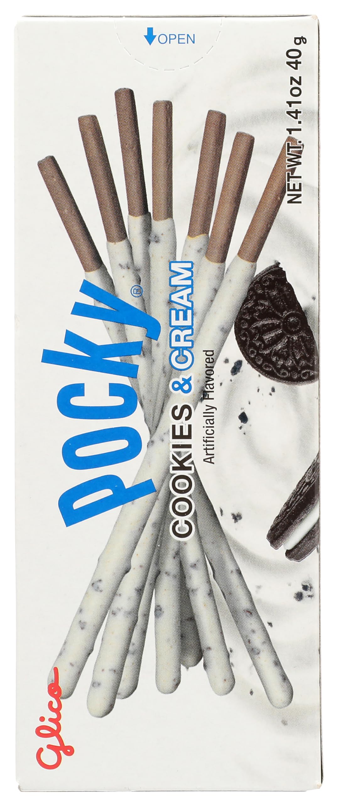 East Wind Glico Pocky Cookies and Cream 1 41 oz — view 3