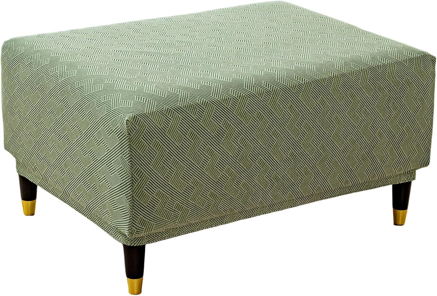 EcoAncheng Chair Cover Ottoman Cover Stretch Storage