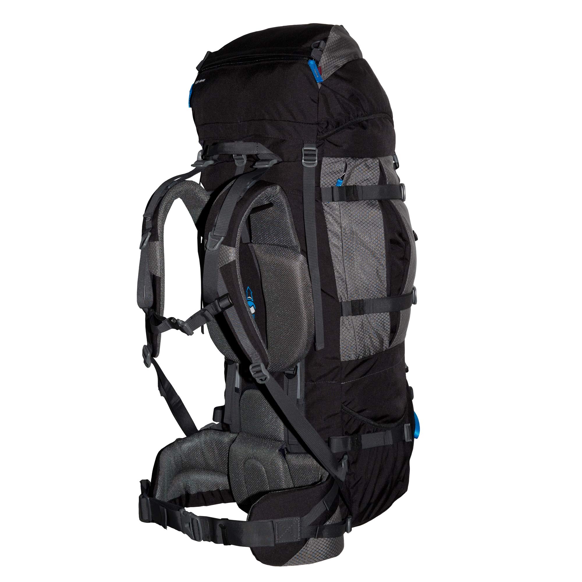 Zaino da Trekking – Tashev Mount 100l + 20l de Cordura Zaino con Copertura Antipioggia