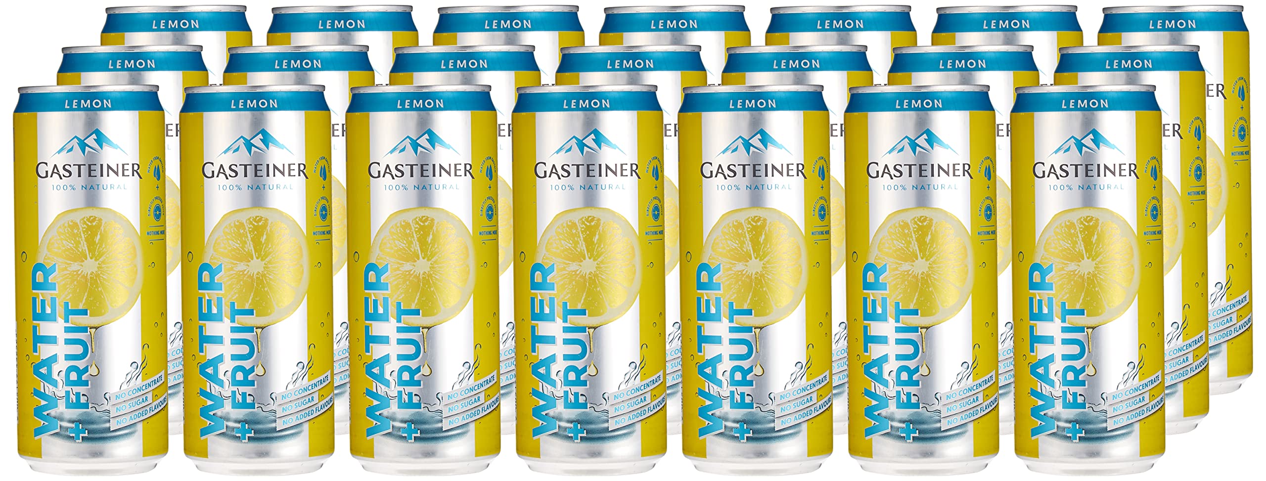 GASTEINER CARBONATED LEMON 330ml x 24