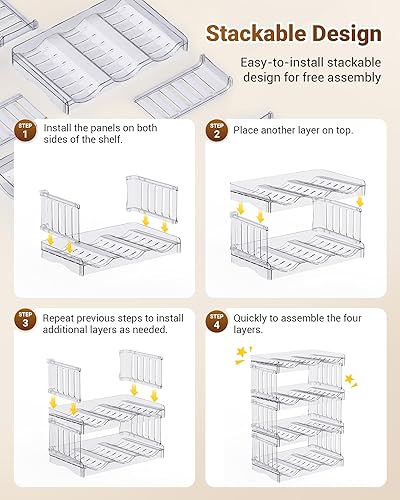 Miniatura 8 de Gracenal Organizador de botellas de agua para vaso Stanley de 40 onzas con asa, organizadores de cocina de despensa y almacenamiento para accesorios