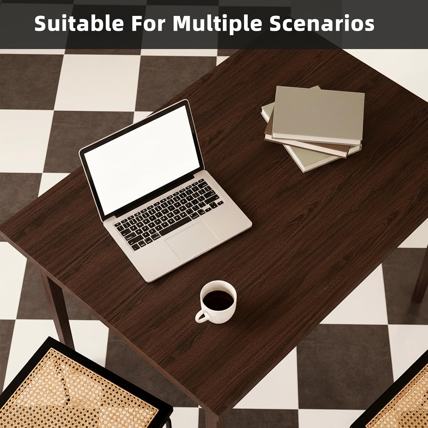 Dresser Cover - 15.75x63 Inch Waterproof Easy to Clean Can Conceal Flaws Protector The Table Top from Scratches Used for Coffee Table Dresser(Walnut Wood Grain 15.75x63)