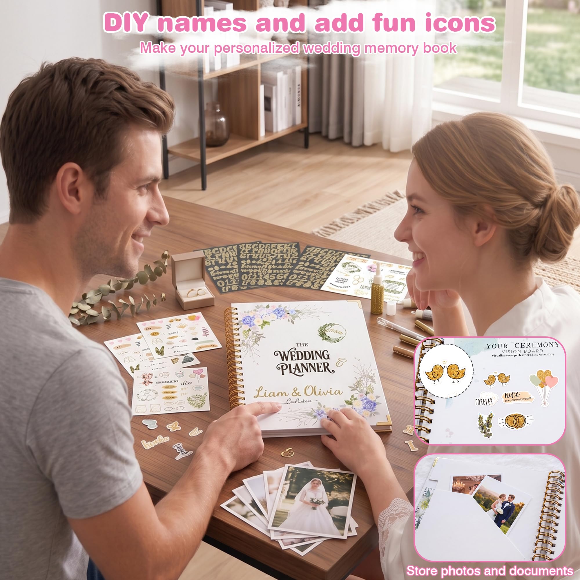 Wedding Planner Libro e Organizzatore: Organizzatore Completo