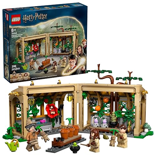 LEGO Harry Potter Hogwarts Castle: Herbology Class Kids Toy - Building and Learning Toy for Pretend Play - Harry Potter Collectible for Boys and Girls, Ages 8+ - Birthday Gift Idea - 76445