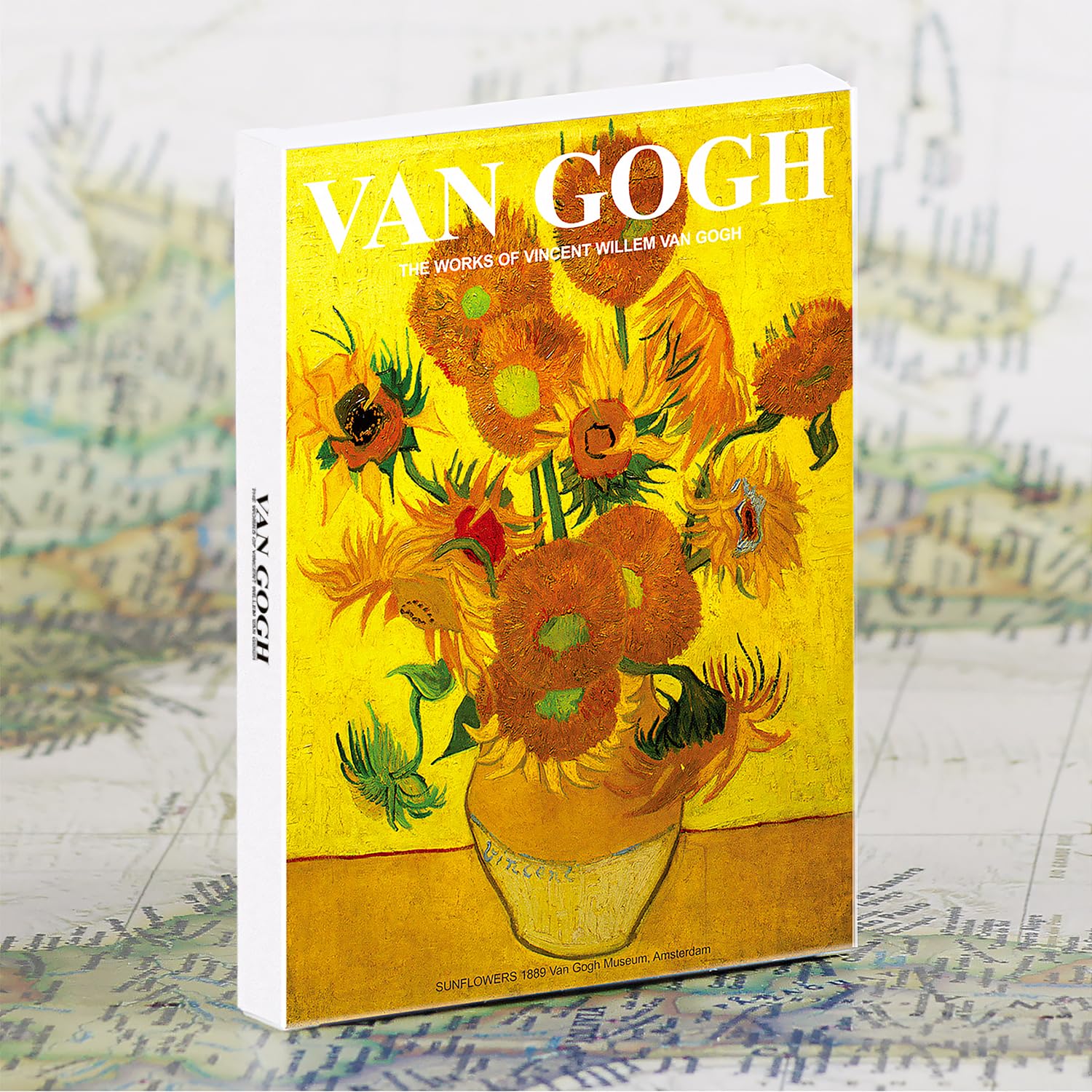 Cartoline artistiche VAN-GOGH con stampe classiche europee retrò vintage, biglietti d'auguri creativi in scatola