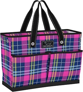 SCOUT Ben Pocket Tote - Large Multi-Use Tote Bag for, Nurses, Teachers, and Moms, 5 Pockets for Organizing, Breakaway Zipper