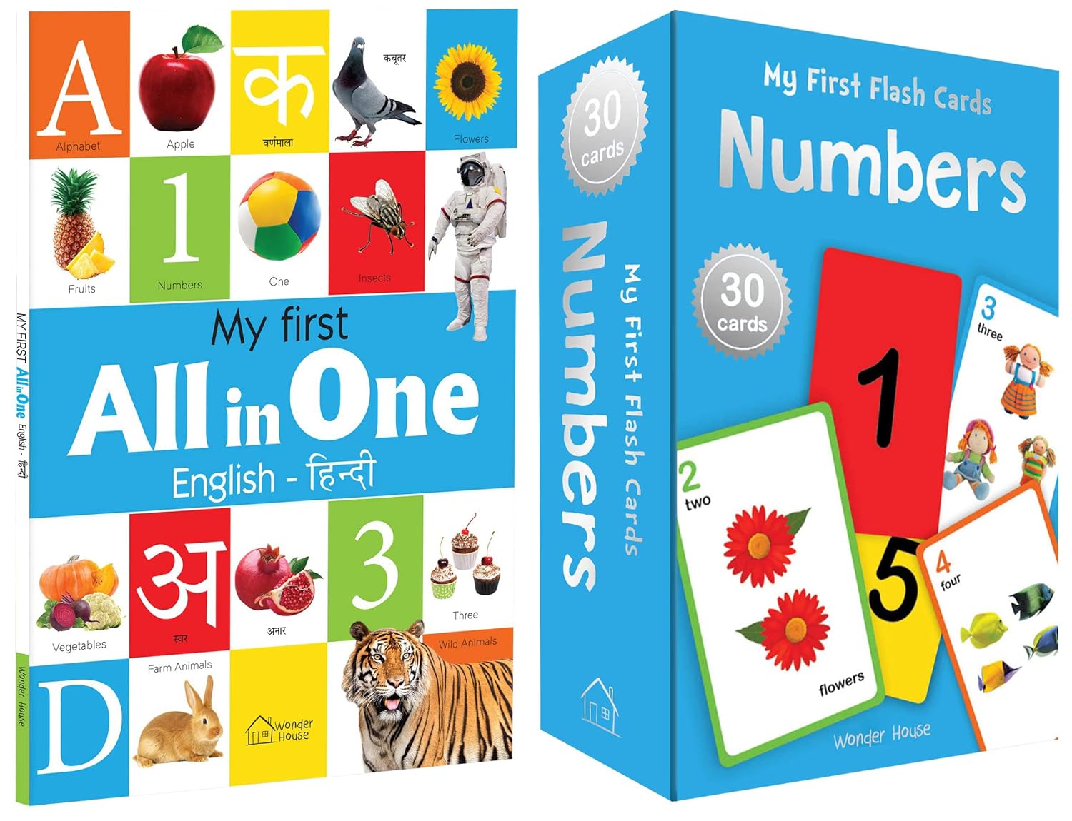 First Flash Card My First Flash Cards Numbers: 30 Early Learning Flash Cards for Kids ...