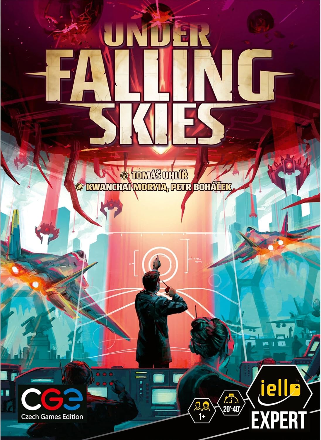 Portada de Under Falling Skies
