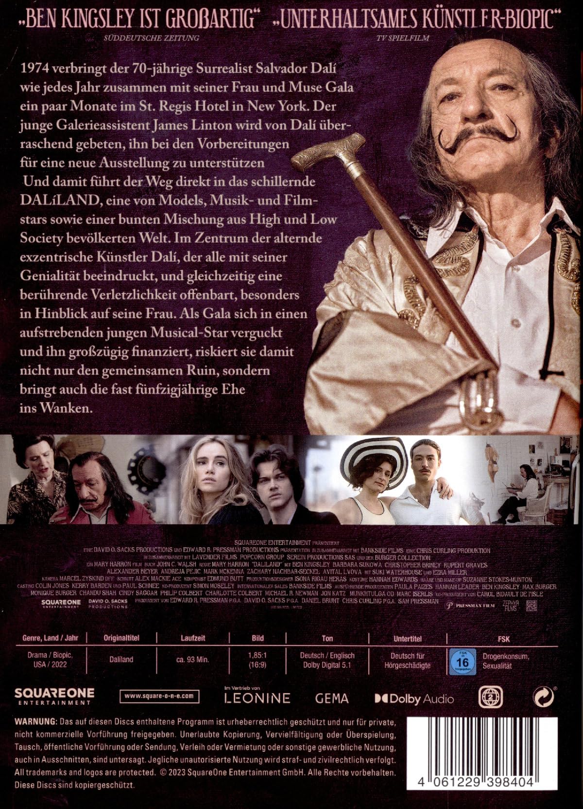 Image secondaire de Dalíland - Film Biographique en DVD