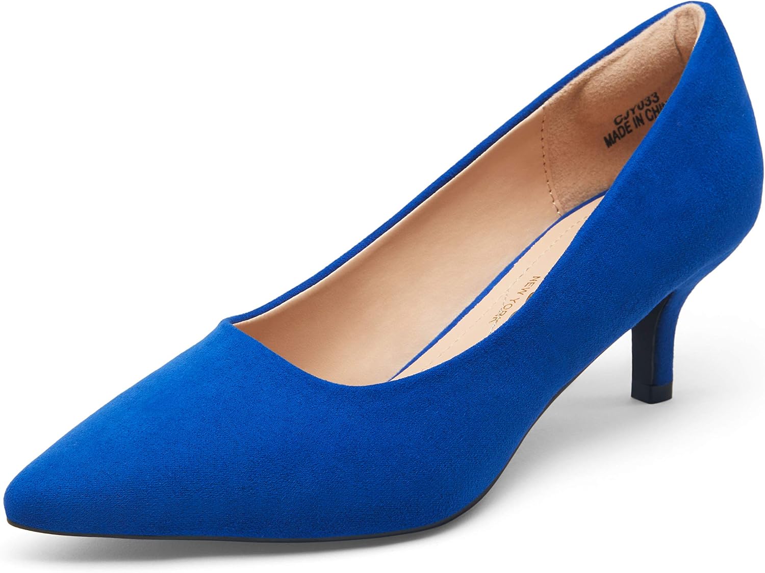 Vepose Women's Low Heels Pumps Dress Shoes Casual Wedding Bridal Shoes Pumps for Women