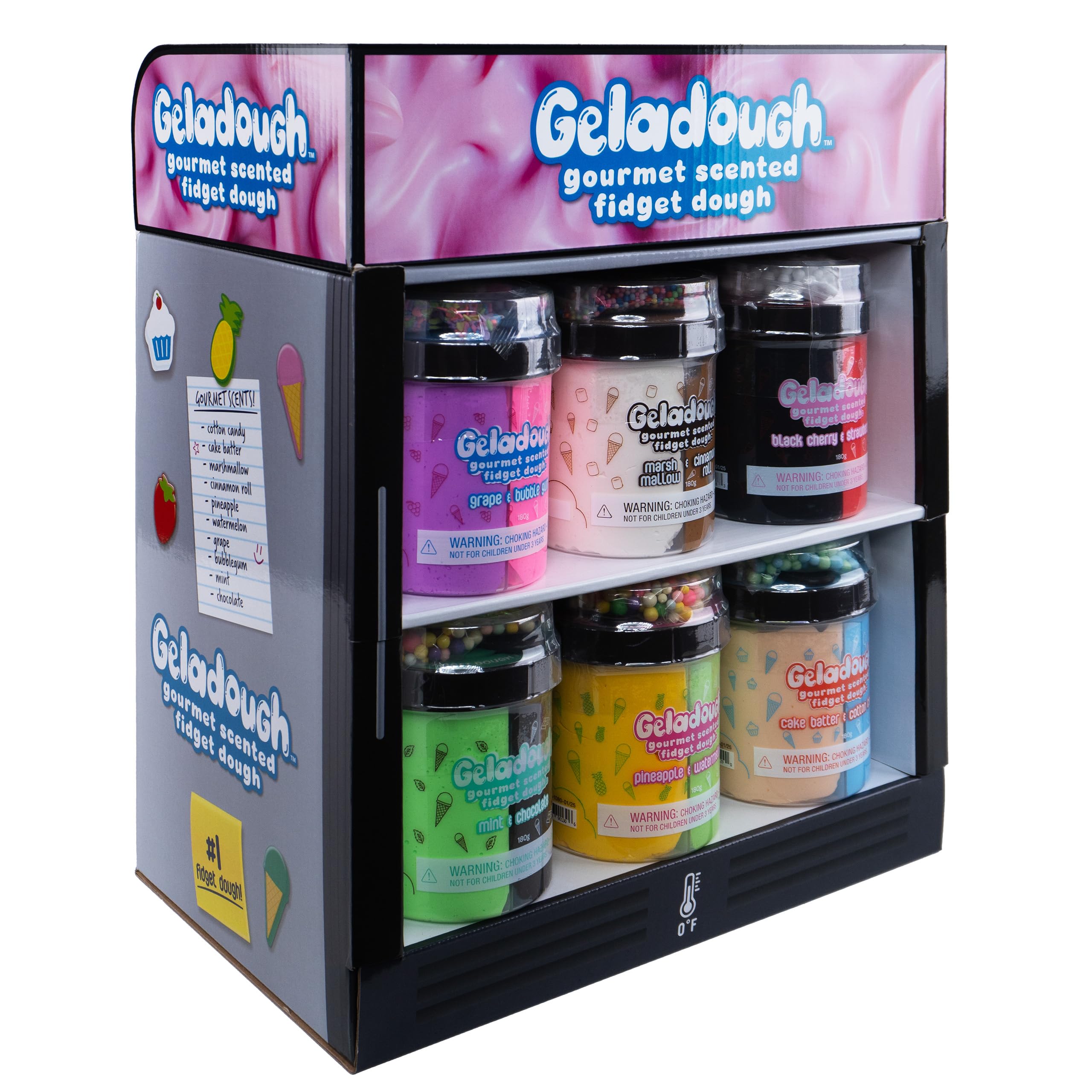 Amazon.com: Geladough Black Cherry & Strawberry Scented Non-Slime