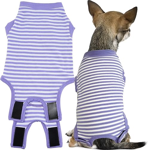 Miniatura 7 de Traje de recuperación quirúrgica para perro, después de esterilización, heridas abdominales postquirúrgicas, traje para perros, hembra, macho,