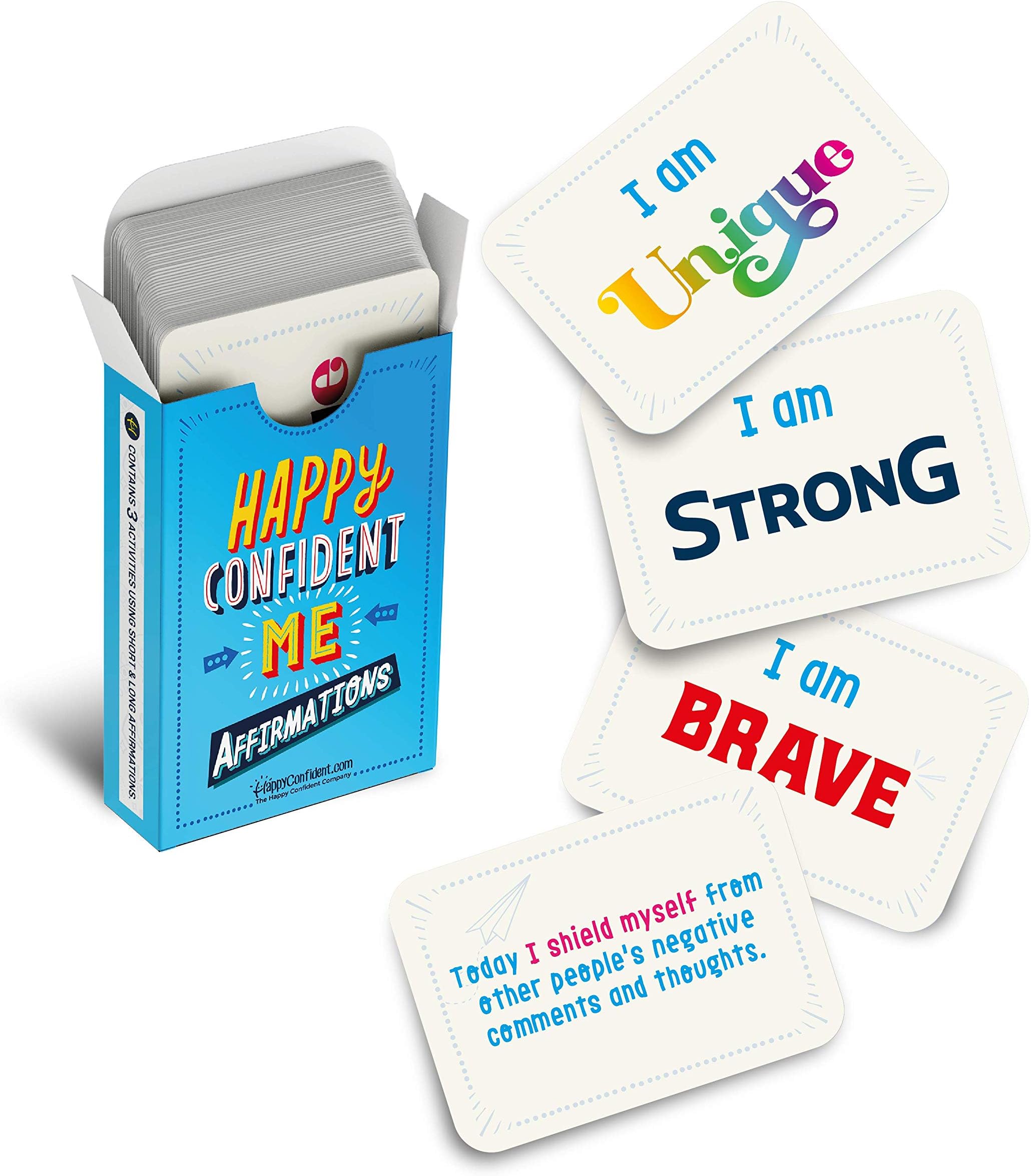 Affirmation Cards - Kids affirmation cards to develop positive thinking, self-esteem and confidence in the whole family