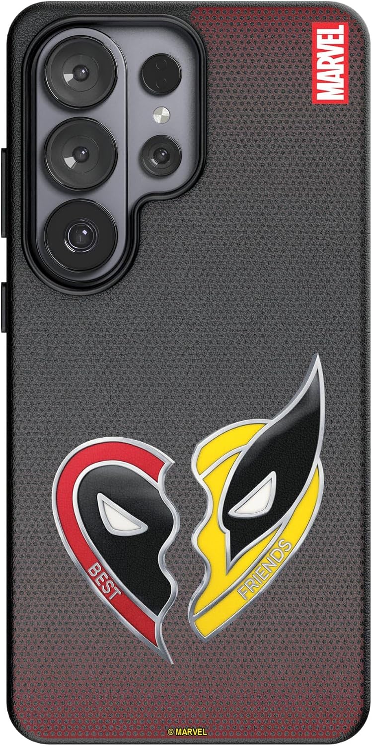 Keyscaper Marvel Deadpool Grid MagSafe Compatible Case for Galaxy S26