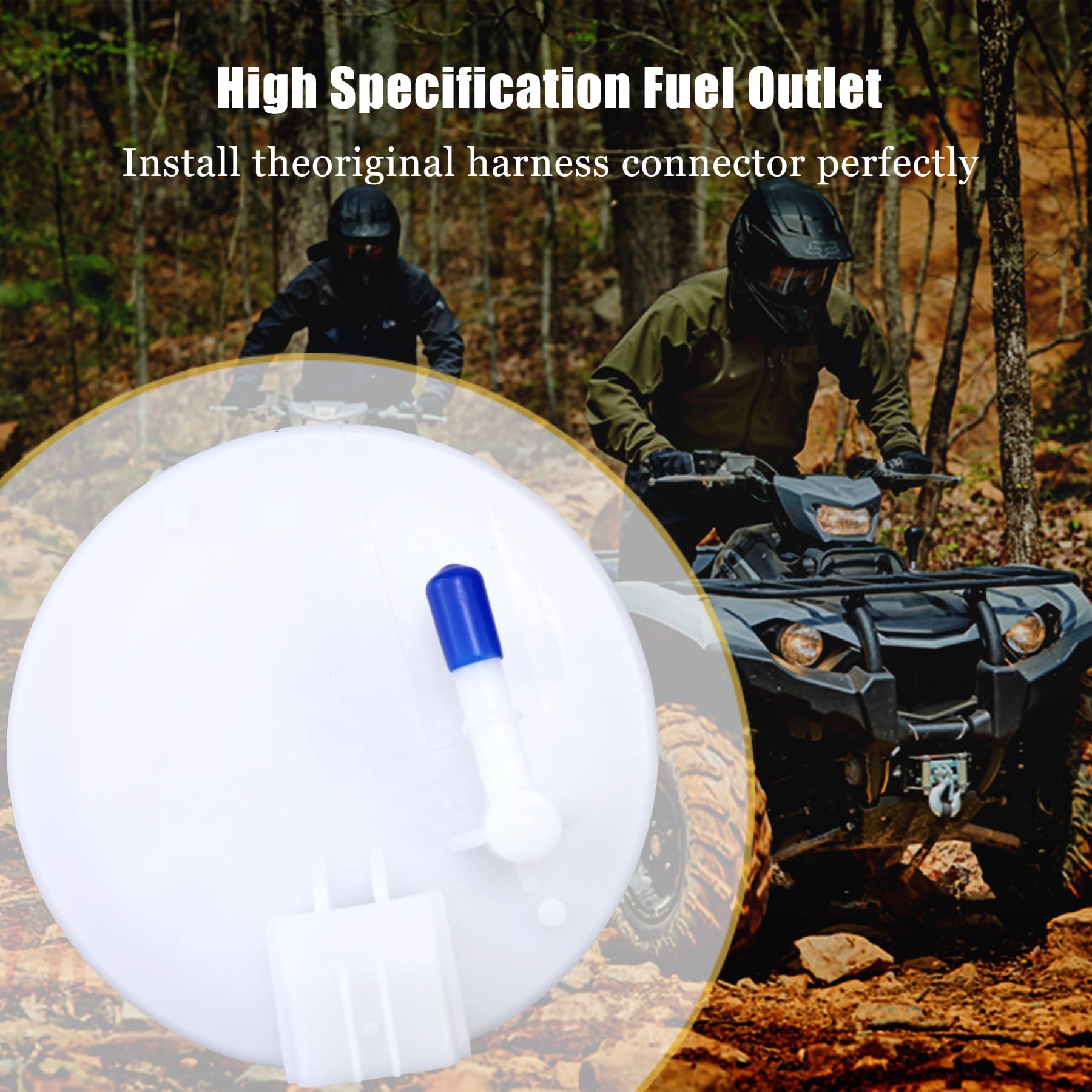 BB5-13907-00-00 Fuel Pump Assembly Compatible with Yamaha Kodiak 450 YFM450K 2018-2023 Fuel Pump Replace BB5-13907-01-00 BB5-13907-03-00 BB5-13907-02-00
