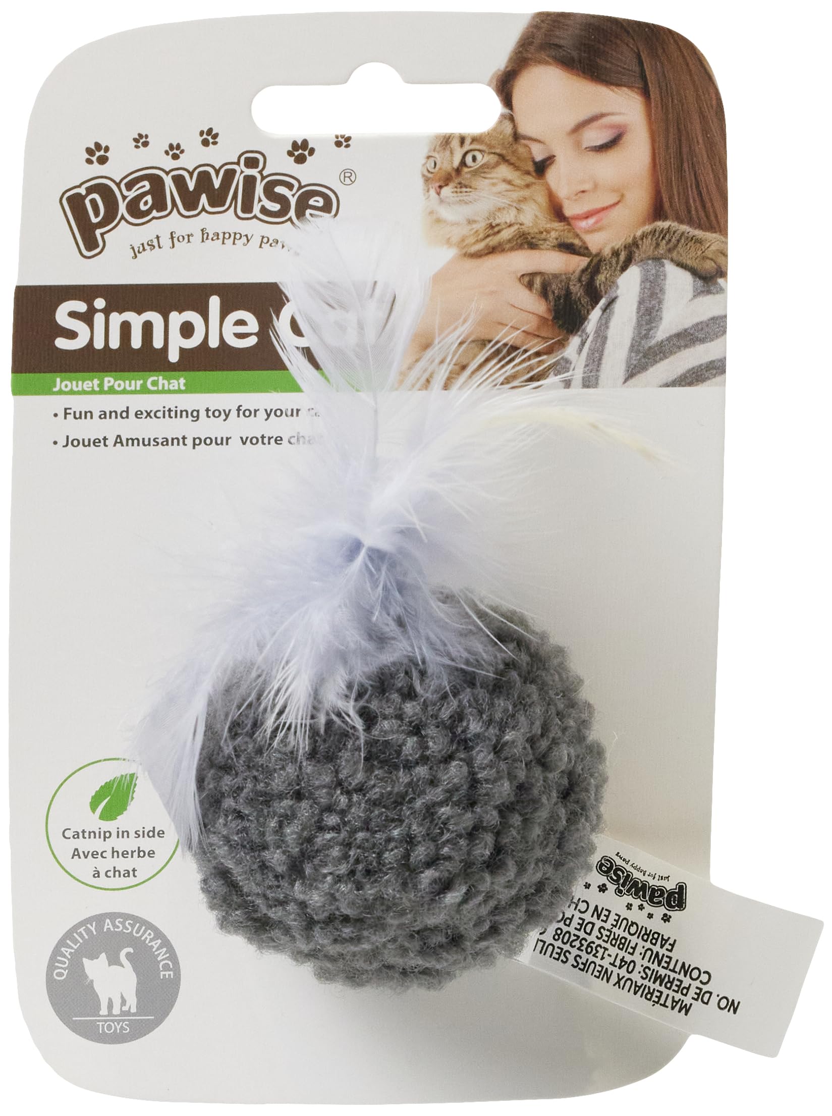 Pawise Simple Cat Peluş Oyuncak Top