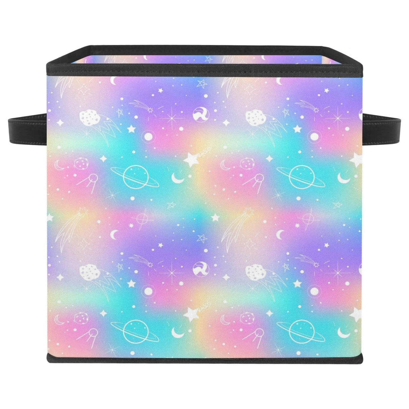 Boîte de rangement en tissu pour placard fini le désordre des jouets et vêtements